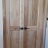 Natural Rustic Maple 2 Raised Panel  Door