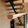 Mushroom Handrail Hard Maple NAtural